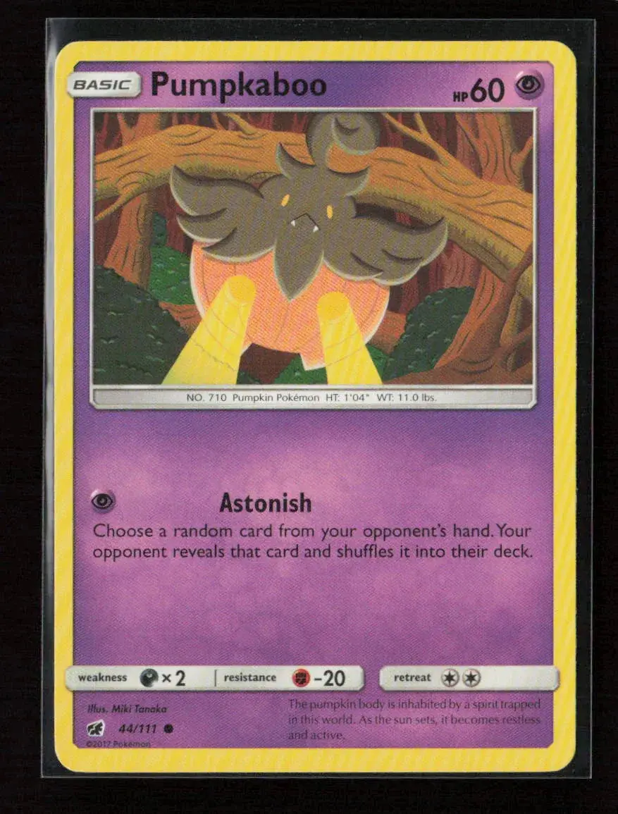 Pumpkaboo Common Sm - Crimson Invasion 44/111 Lp 1