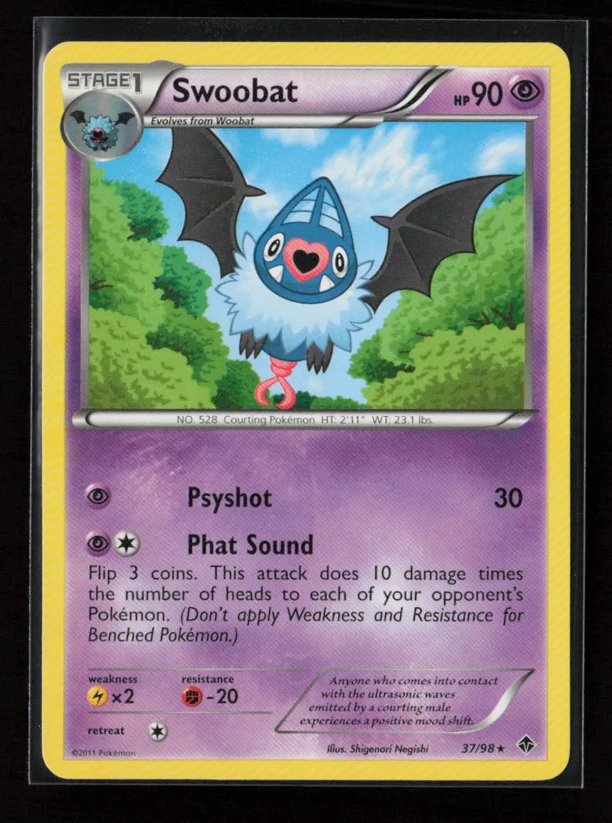 Swoobat Rare Emerging Powers 37/98 Lp 1