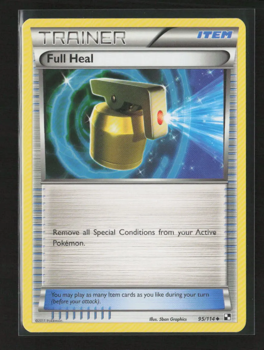 Full Heal Uncommon Black And White 95/114 Nm 1