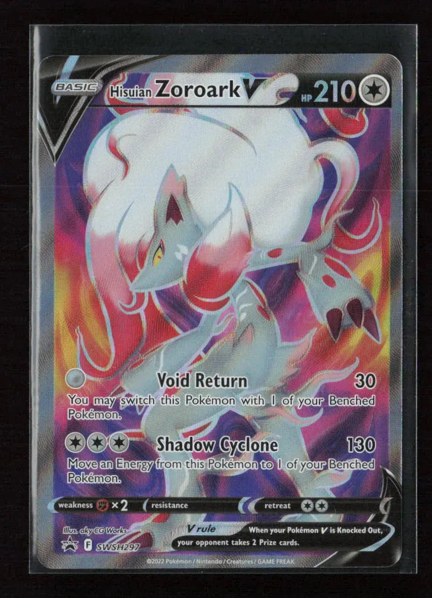 Hisuian Zoroark V - Promo Swsh: Sword & Shield Promo Cards Swsh297 Nm 1