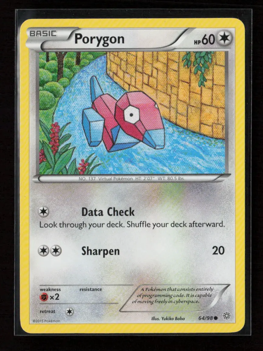 Porygon Common Xy - Ancient Origins 64/98 Lp 1
