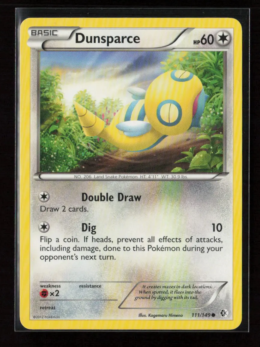 Dunsparce Common Boundaries Crossed 111/149 Lp 1