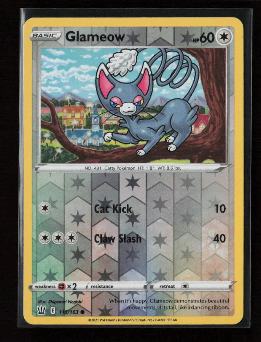 Glameow Common Swsh05: Battle Styles 115/163 Nm 1