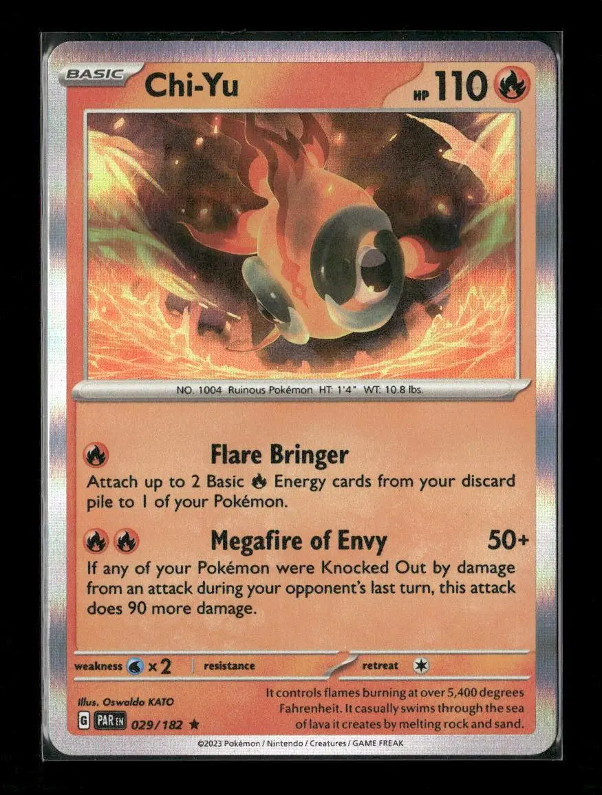 Chi-Yu Rare Sv04: Paradox Rift 029/182 Lp 1