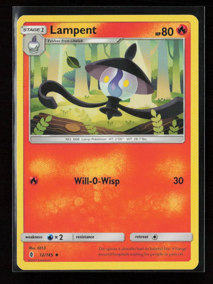 Lampent Uncommon Sm - Guardians Rising 12/145 Lp 1