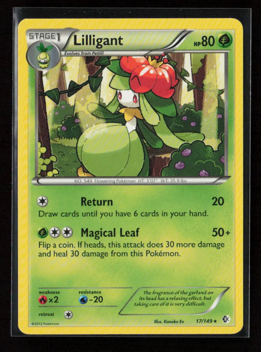 Lilligant Rare Boundaries Crossed 17/149 Lp 1