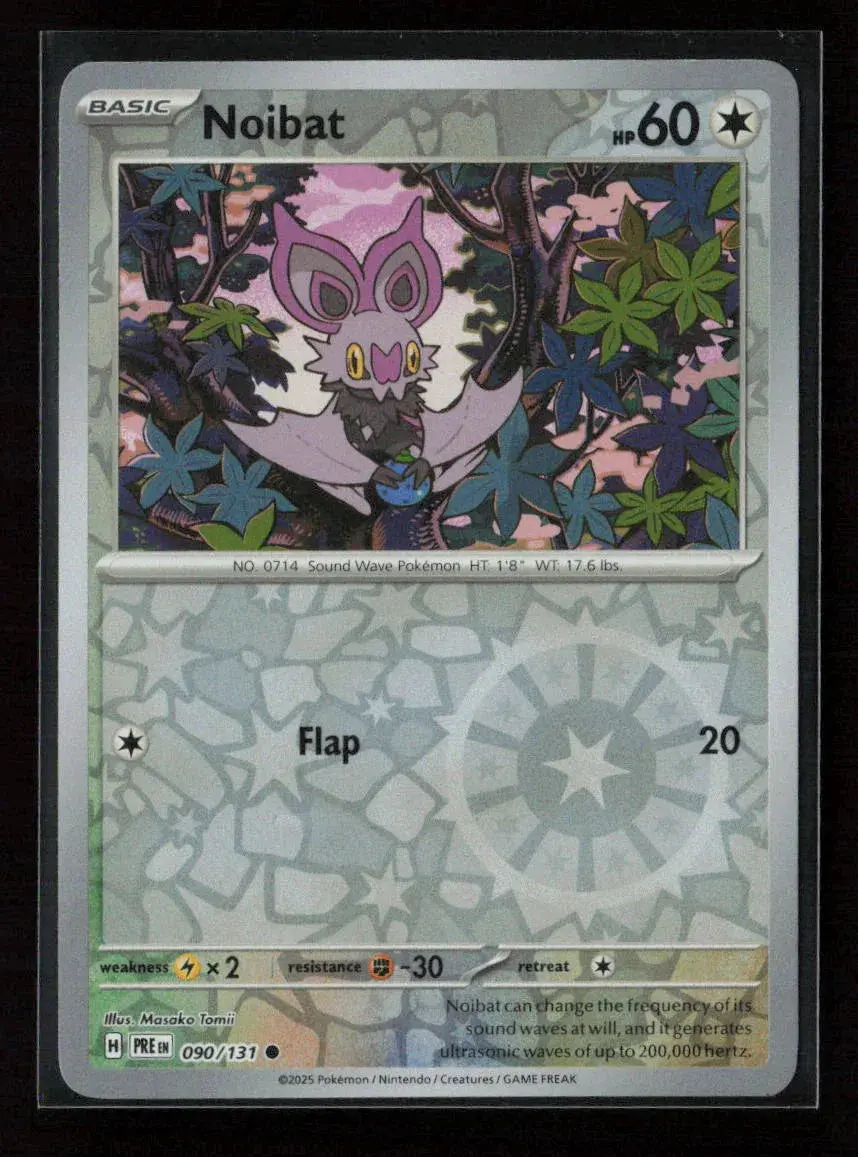 Noibat Common Sv: Prismatic Evolutions 090/131 Nm 1