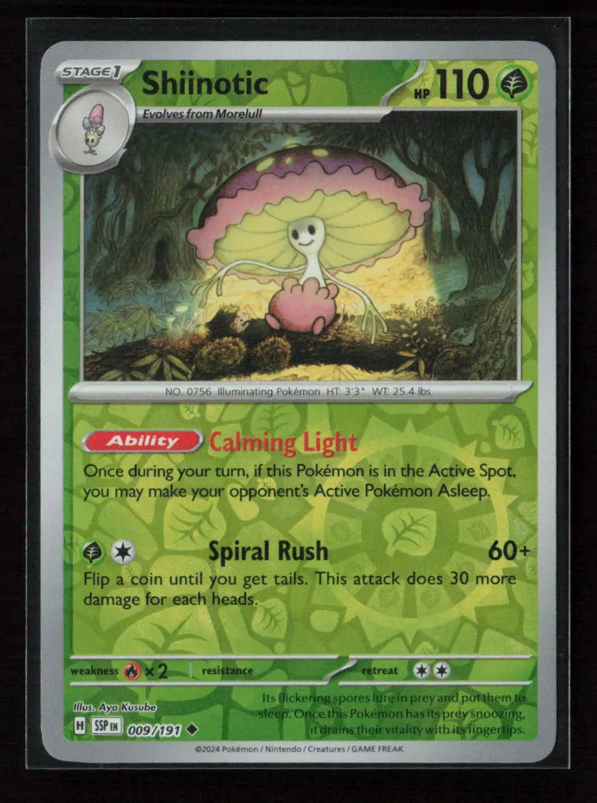 Shiinotic - Uncommon Sv08: Surging Sparks 009/191 Nm 1