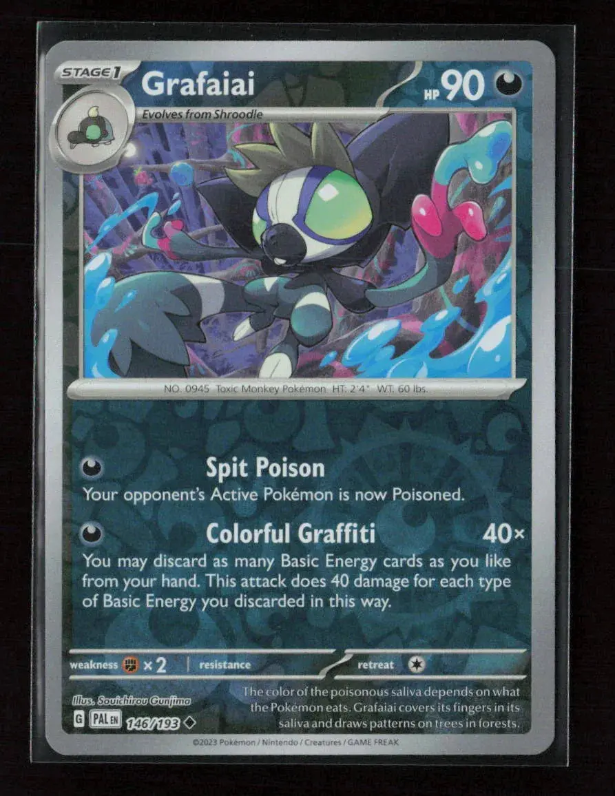 Grafaiai Uncommon Sv02: Paldea Evolved 146/193 Nm 1