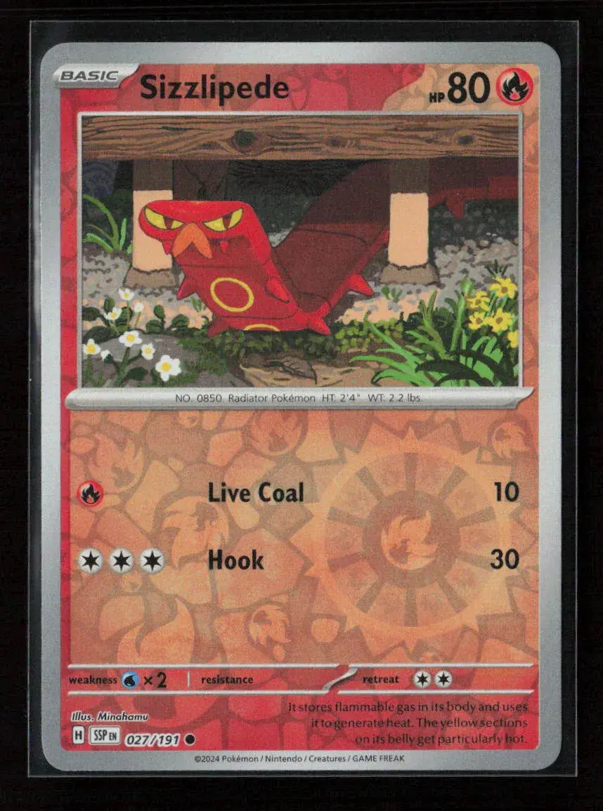 Sizzlipede Common Sv08: Surging Sparks 027/191 Nm 1