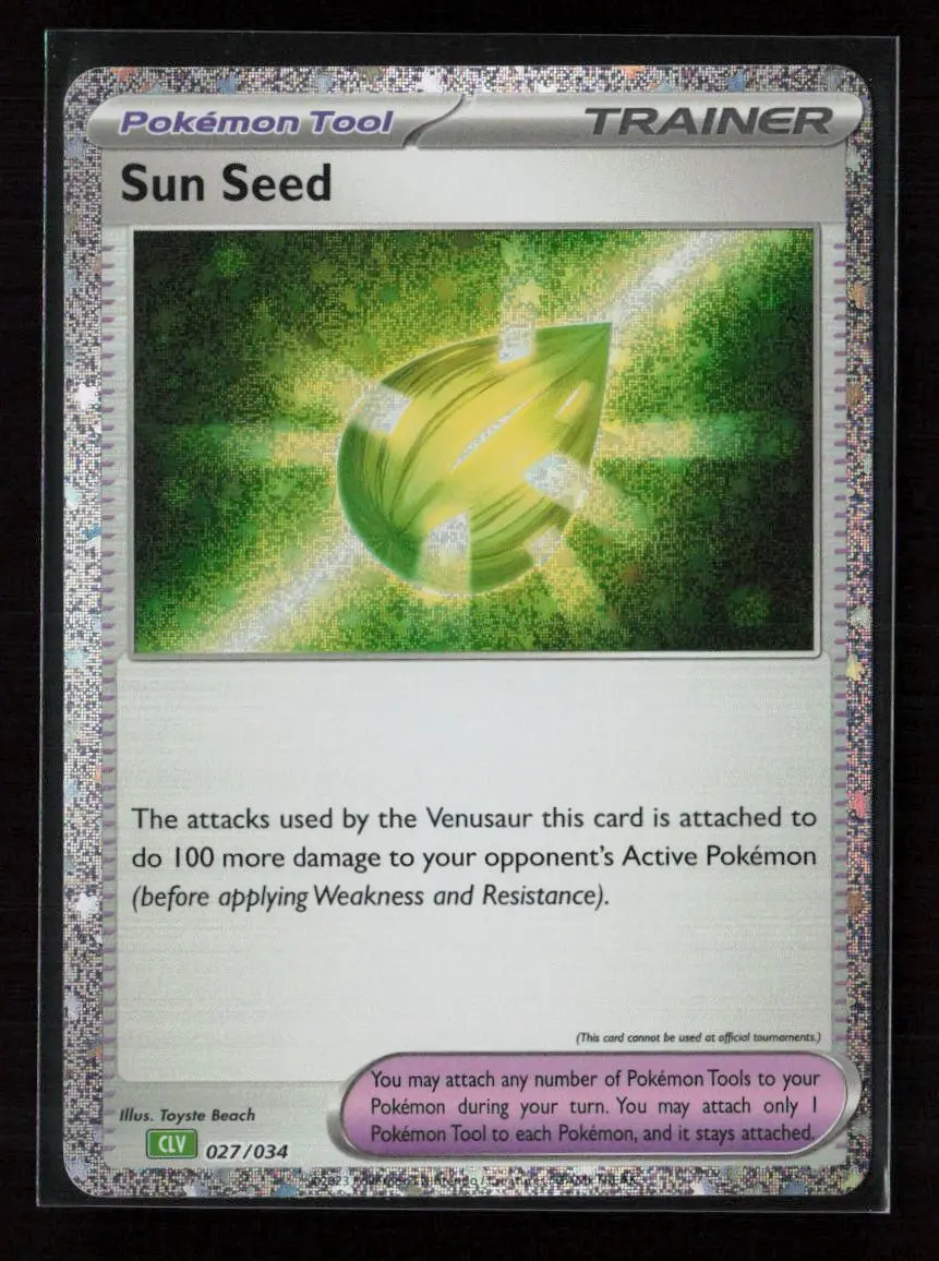 Sun Seed Classic Collection Trading Card Game Classic 027/034 Nm 1