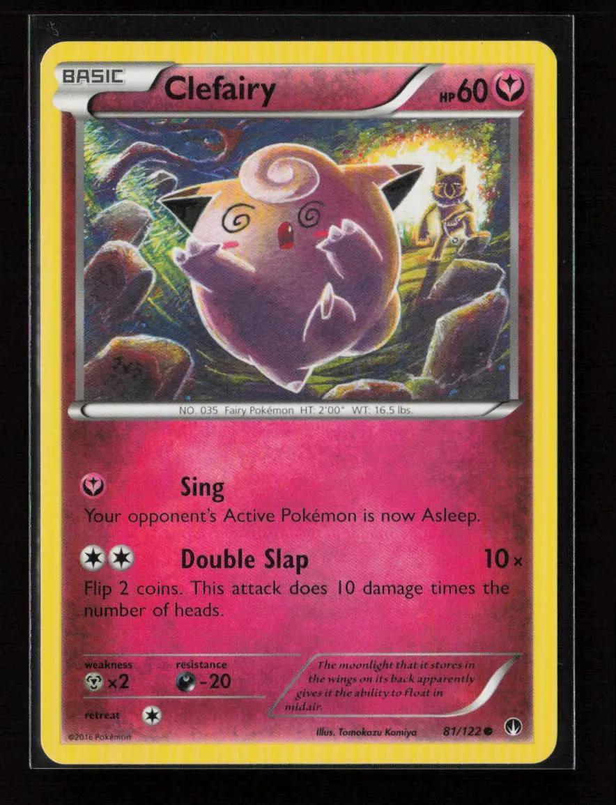 Clefairy Common Xy - Breakpoint 81/122 Lp 1