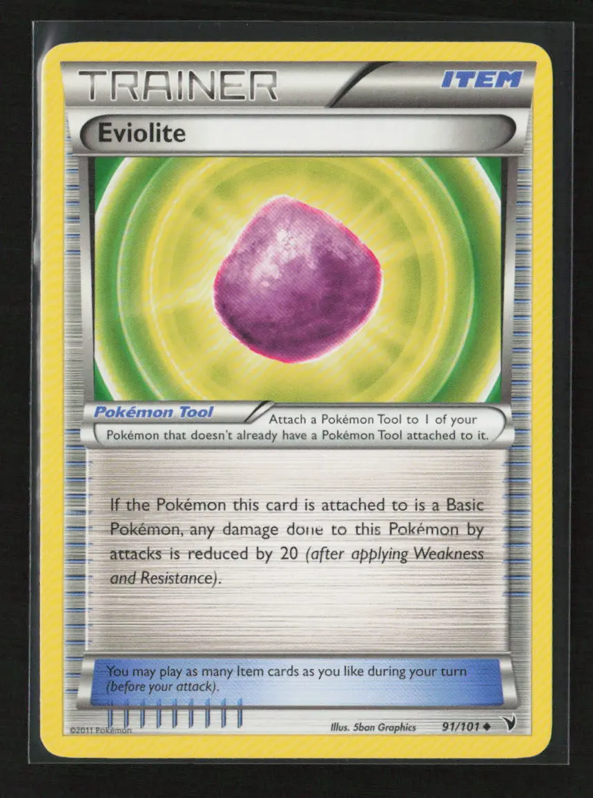 Eviolite Uncommon Noble Victories 91/101 Nm 1