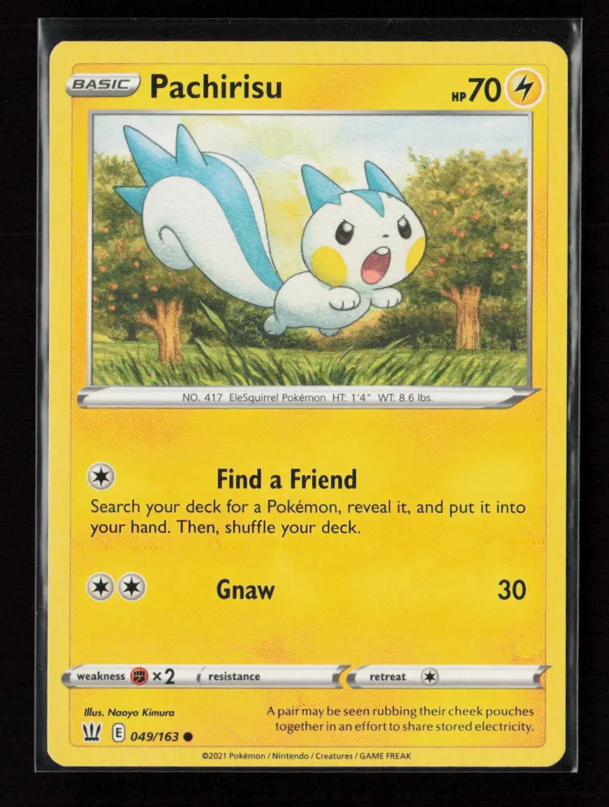 Pachirisu Common Swsh05: Battle Styles 049/163 Lp 1