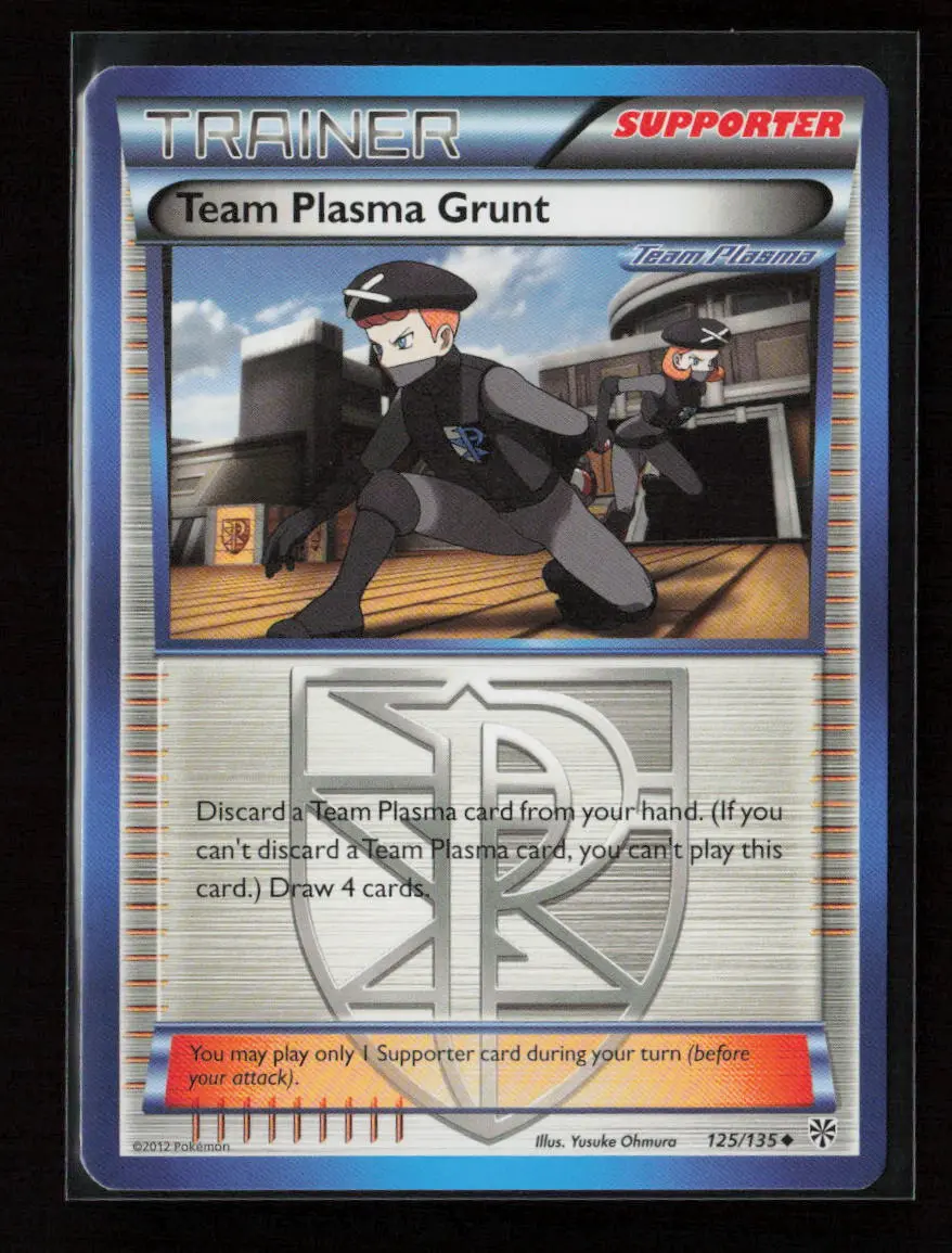 Team Plasma Grunt (Team Plasma) Uncommon Plasma Storm 125/135 Nm 1