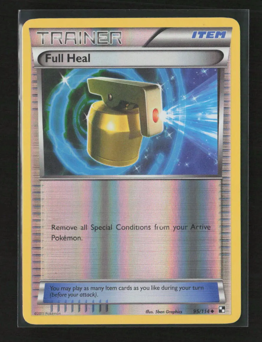 Full Heal Uncommon Black And White 95/114 Nm 1