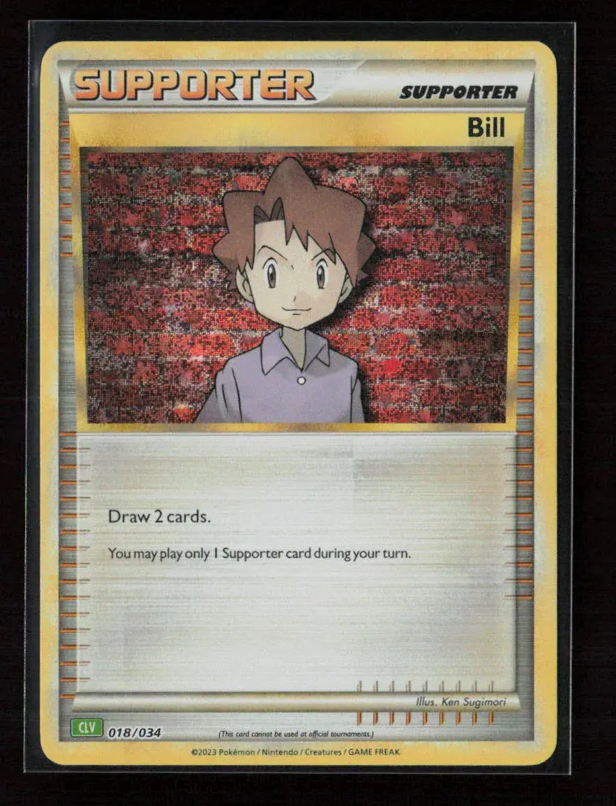 Bill (Clb) Classic Collection Trading Card Game Classic 018/034 Nm 1