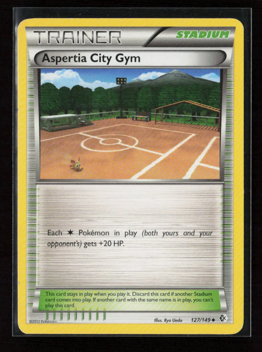 Aspertia City Gym Uncommon Boundaries Crossed 127/149 Lp 1