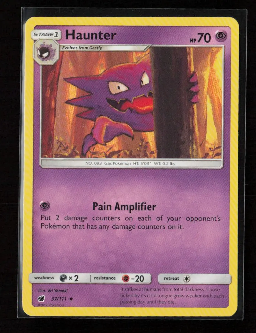 Haunter Uncommon Sm - Crimson Invasion 37/111 Lp 1