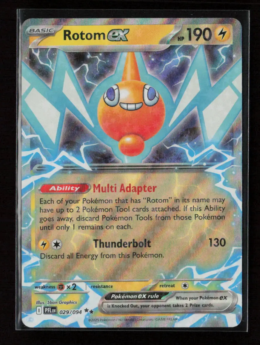 Rotom Ex - Double Rare Me02: Phantasmal Flames 029/094 Nm 1