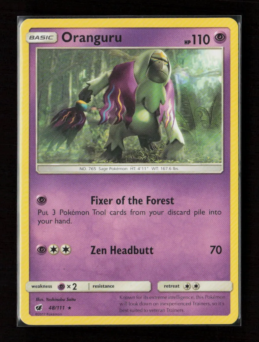 Oranguru Rare Sm - Crimson Invasion 48/111 Lp 1