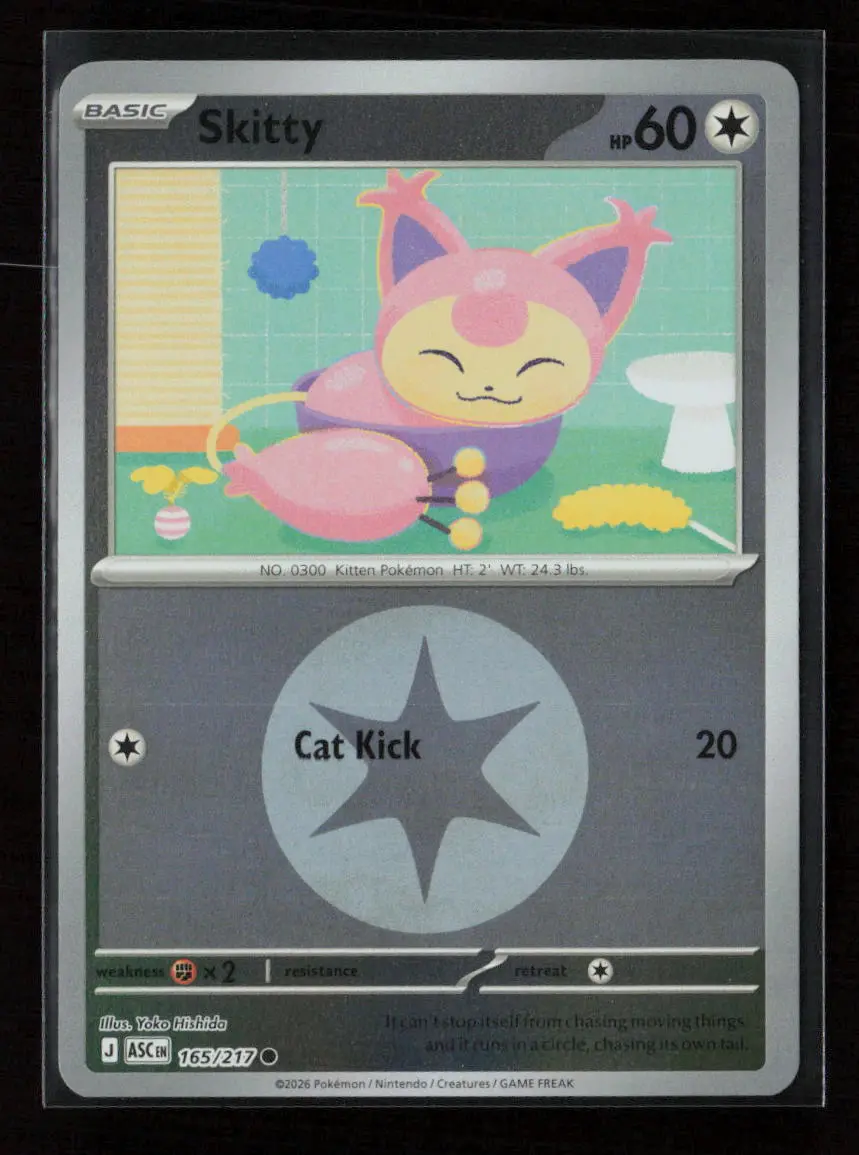 Skitty Common Me: Ascended Heroes 165/217 Nm 1
