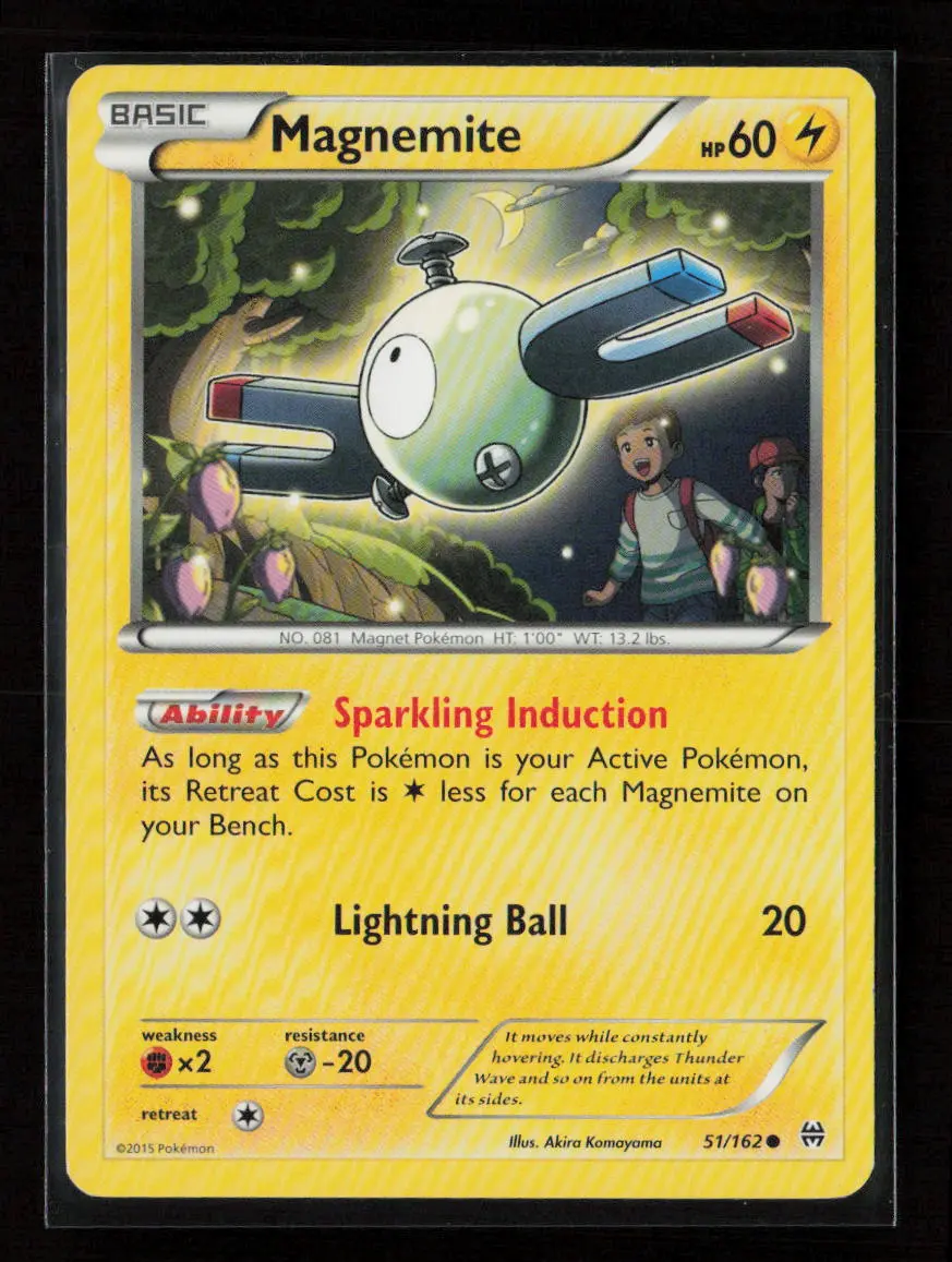 Magnemite (51) Common Xy - Breakthrough 51/162 Lp 1
