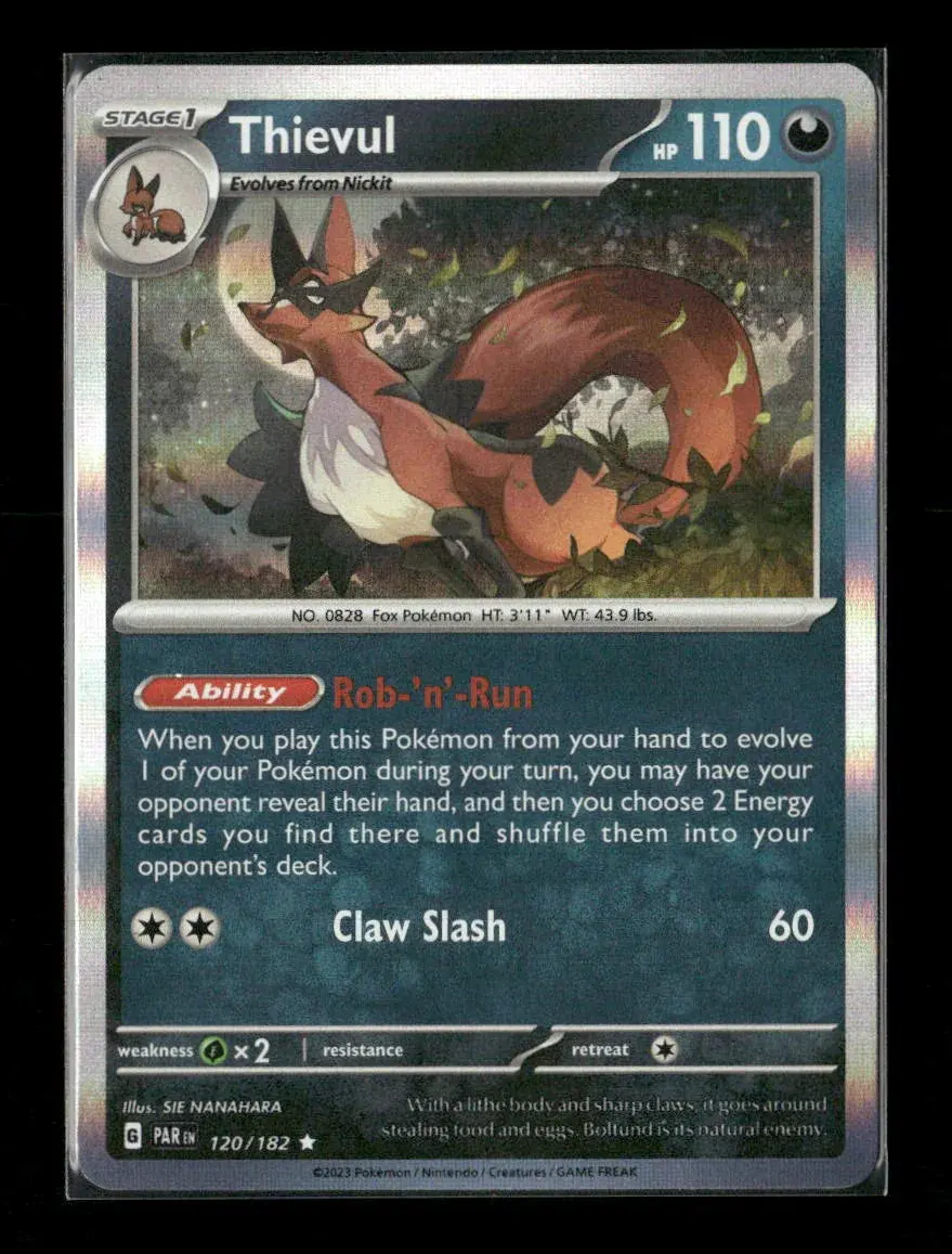 Thievul Rare Sv04: Paradox Rift 120/182 Lp 1