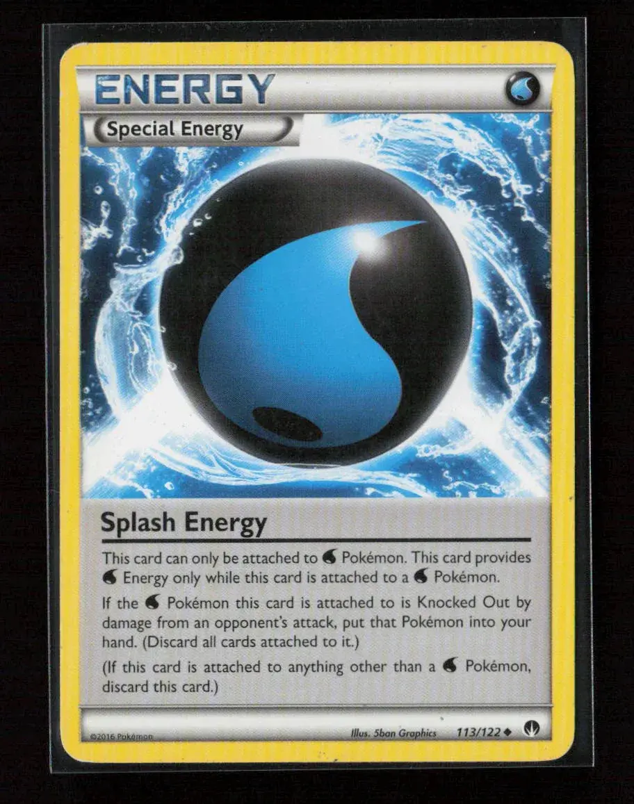 Splash Energy Uncommon Xy - Breakpoint 113/122 Lp 1