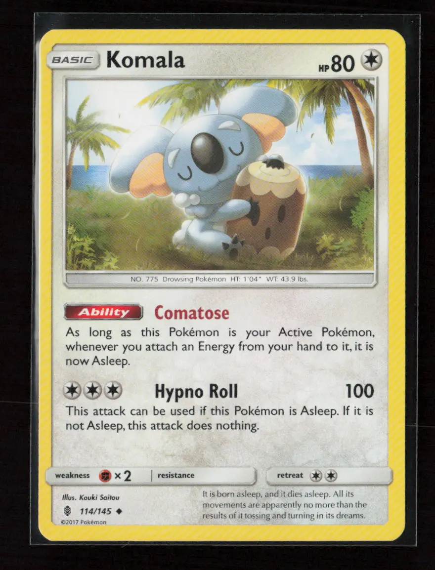Komala Uncommon Sm - Guardians Rising 114/145 Lp 1