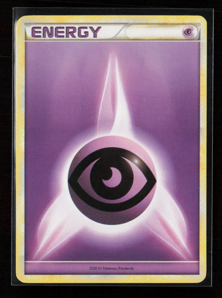 Psychic Energy (2010 Unnumbered Hgss Style Non-Holo) Promo League & Championship Cards Nm 1