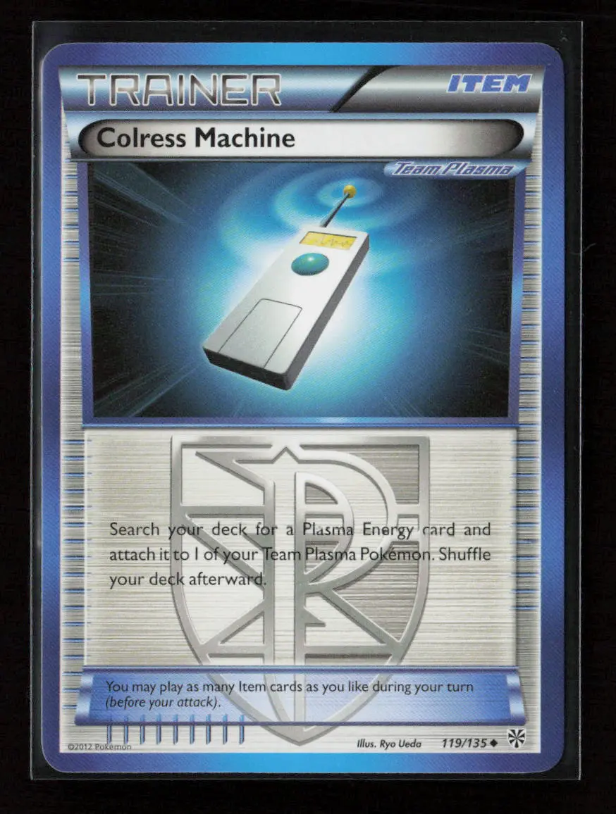Colress Machine (Team Plasma) Uncommon Plasma Storm 119/135 Nm 1