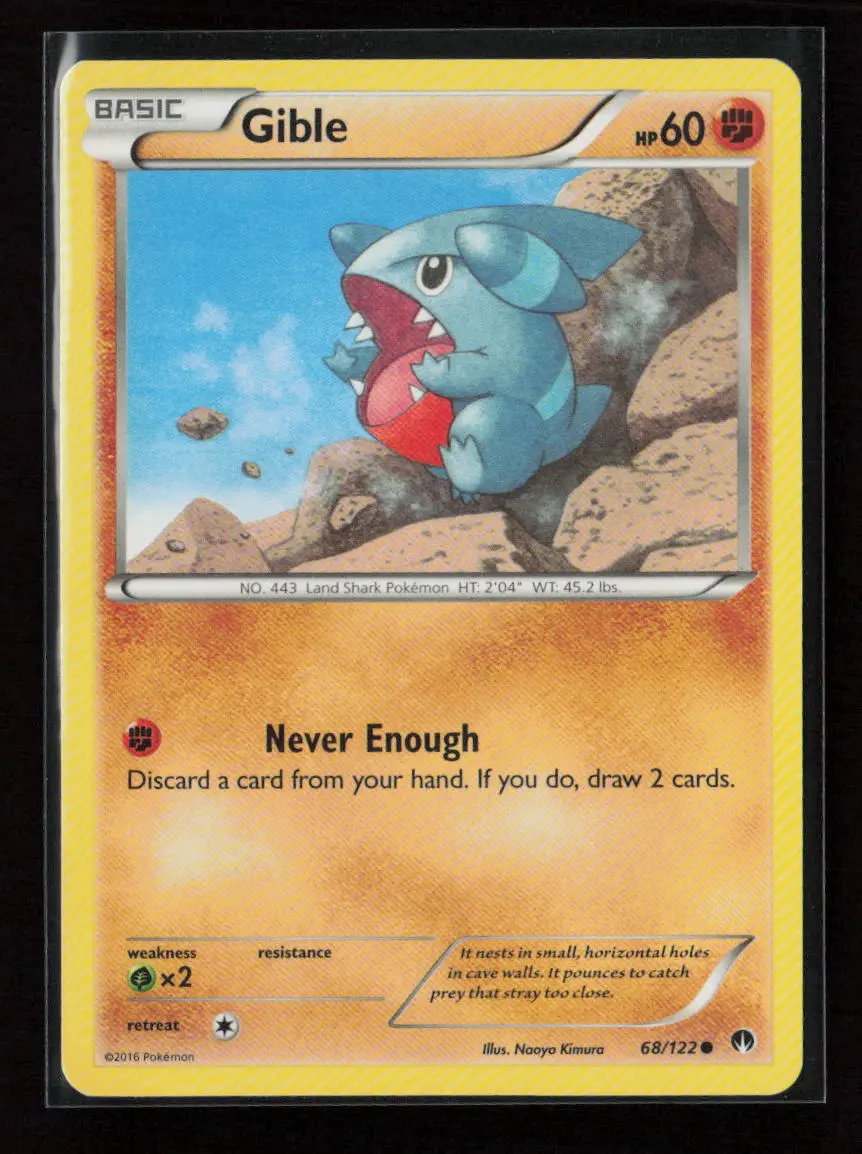 Gible Common Xy - Breakpoint 68/122 Lp 1