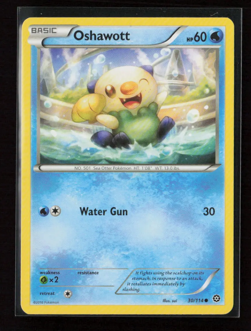 Oshawott Common Xy - Steam Siege 30/114 Lp 1