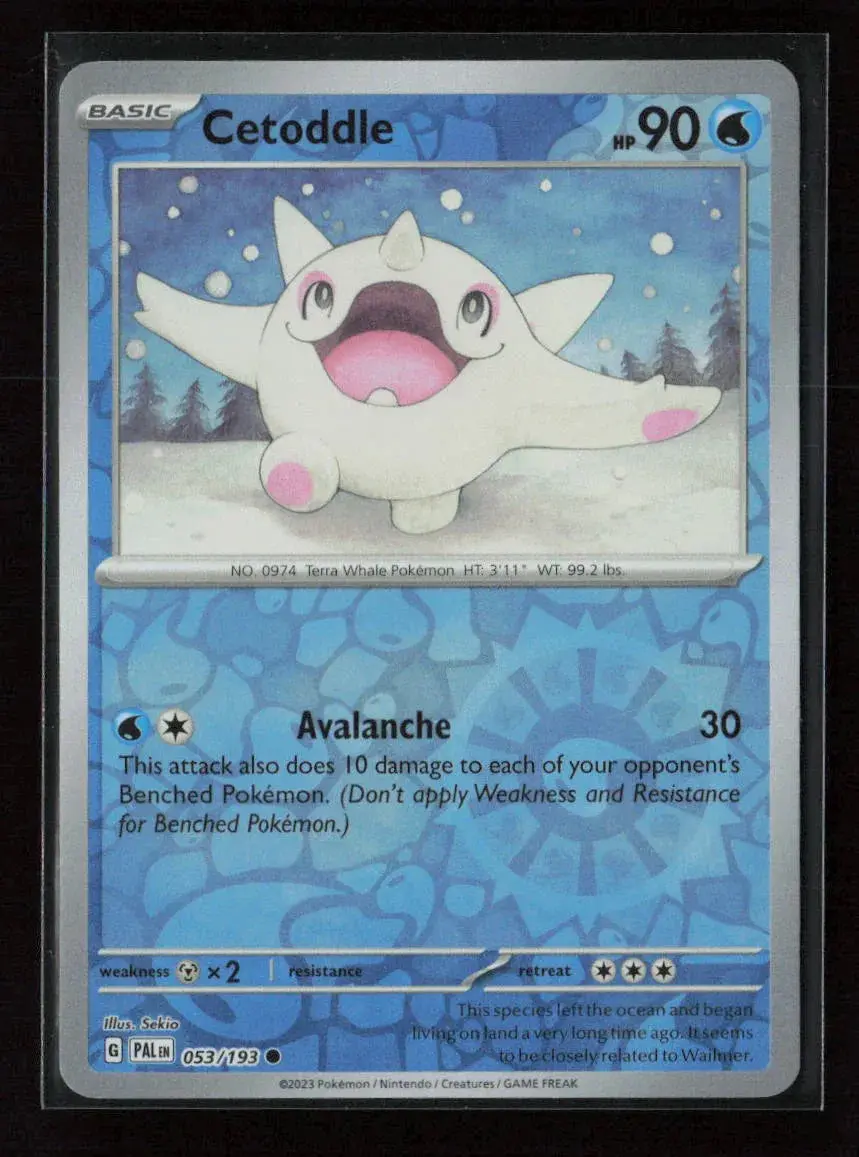 Cetoddle - Common Sv02: Paldea Evolved 053/193 Nm 1
