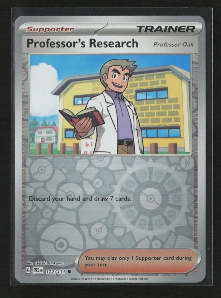 Professor's Research [Professor Oak] Common Sv: Prismatic Evolutions 122/131 Nm 1