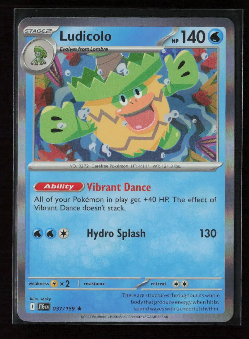 Ludicolo Rare Sv09: Journey Together 037/159 Nm 1