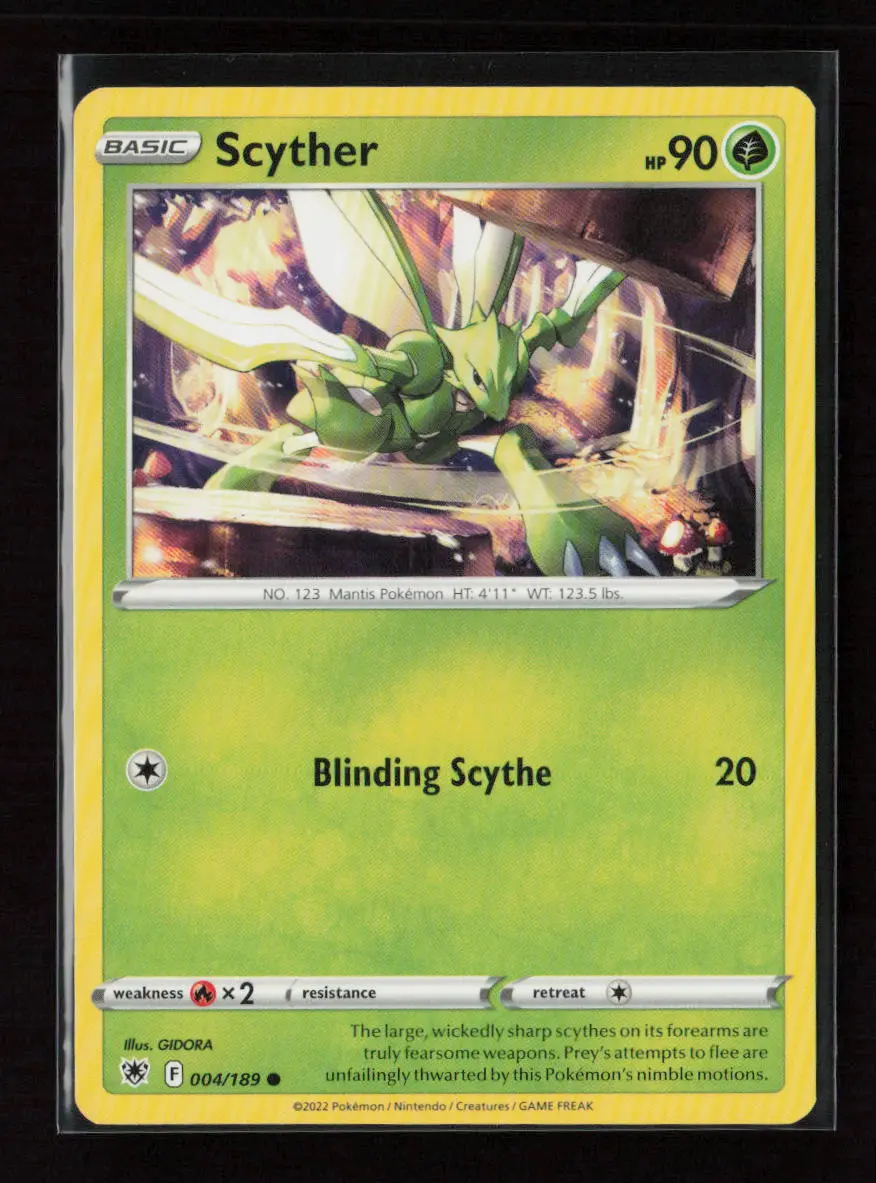 Scyther (004) Common Swsh10: Astral Radiance 004/189 Nm 1