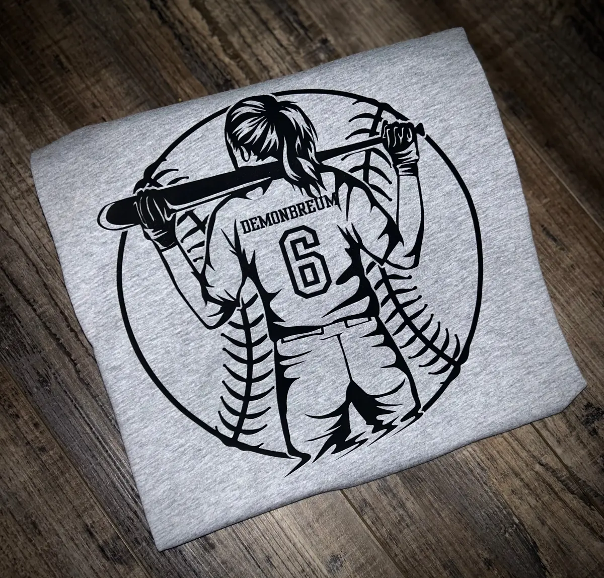 Custom Softball Girl 1