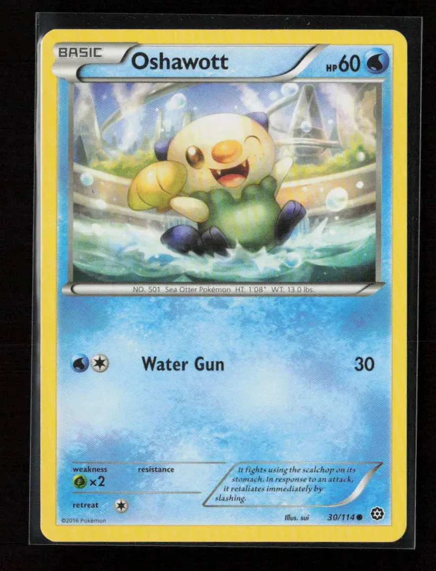 Oshawott Common Xy - Steam Siege 30/114 Lp 1