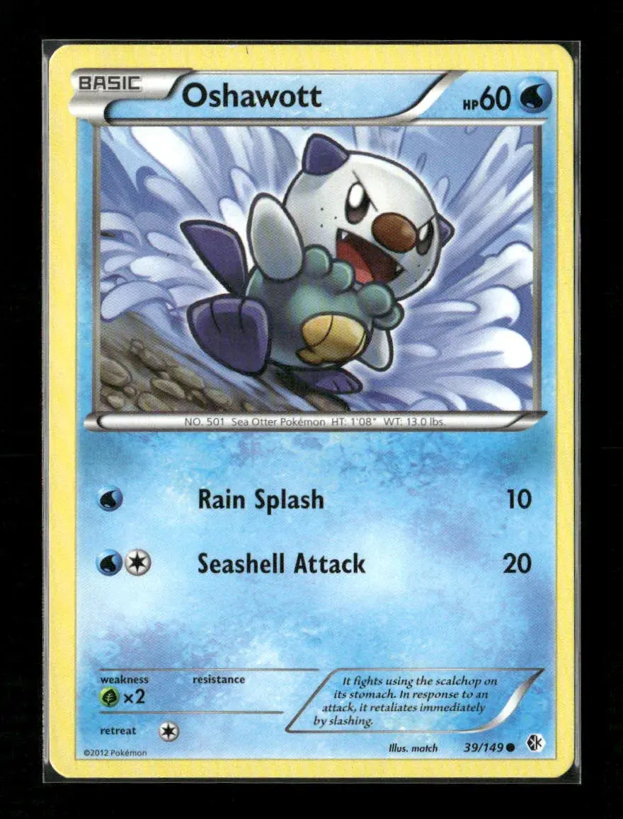 Oshawott Common Boundaries Crossed 39/149 Lp 1