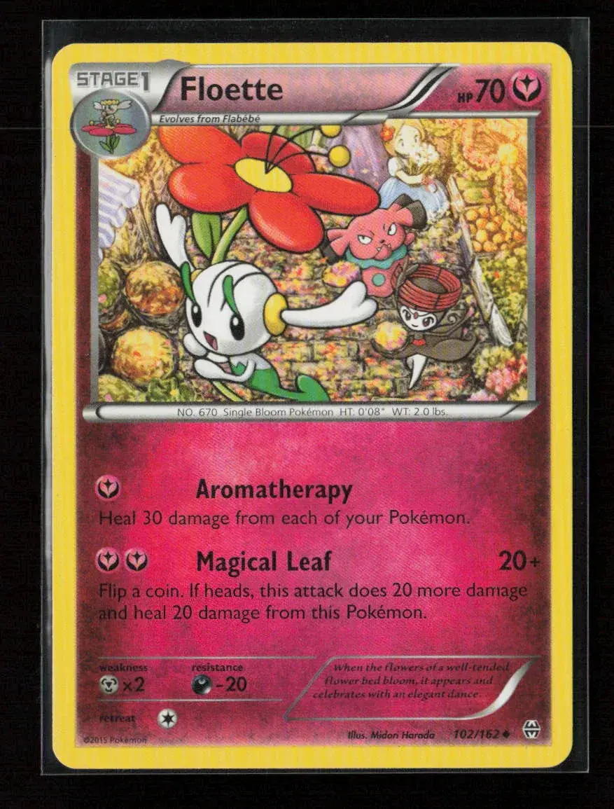 Floette Uncommon Xy - Breakthrough 102/162 Lp 1