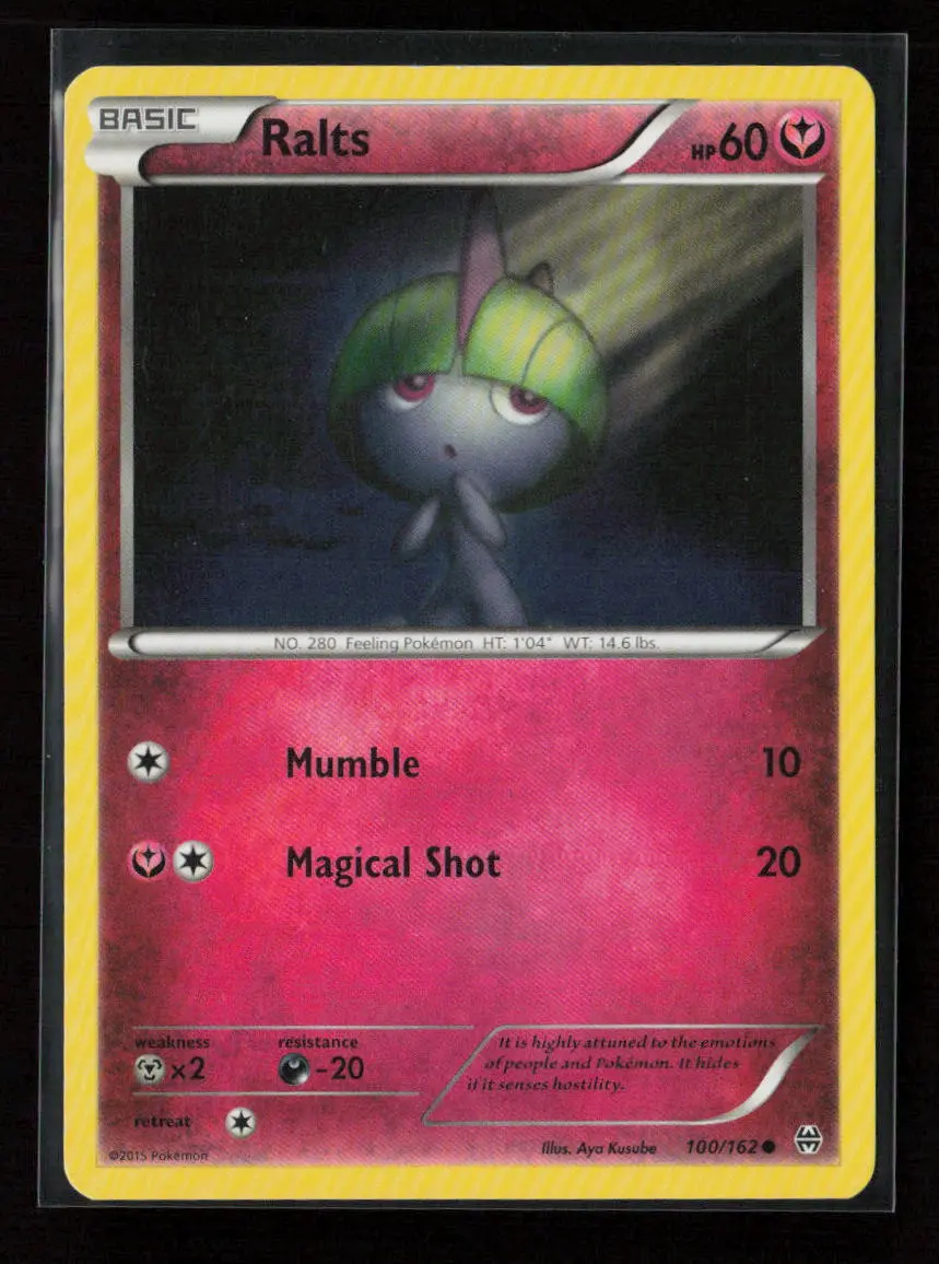 Ralts (100) Common Xy - Breakthrough 100/162 Lp 1