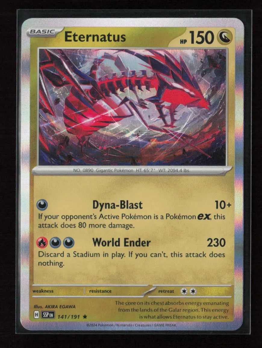 Eternatus Rare Sv08: Surging Sparks 141/191 Nm 1