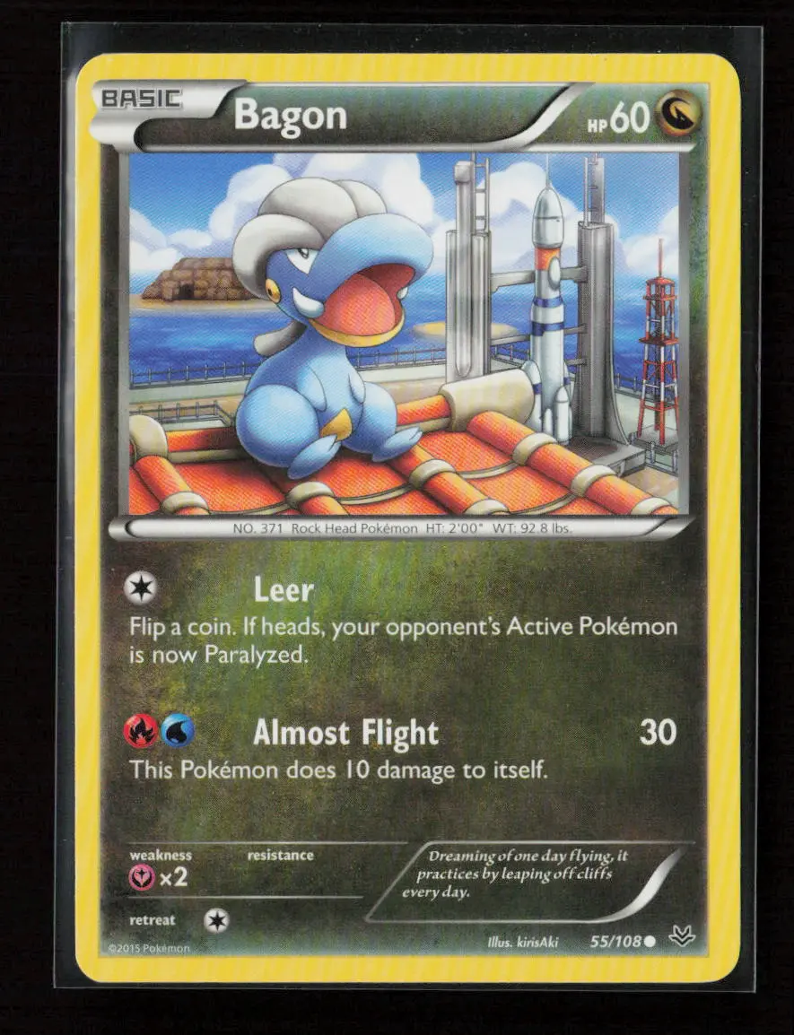 Bagon (55) Common Xy - Roaring Skies 55/108 Lp 1