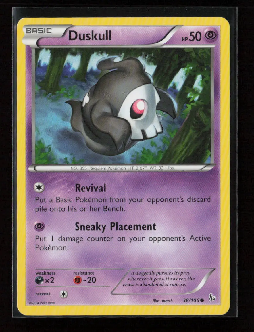 Duskull Common Xy - Flashfire 38/106 Lp 1