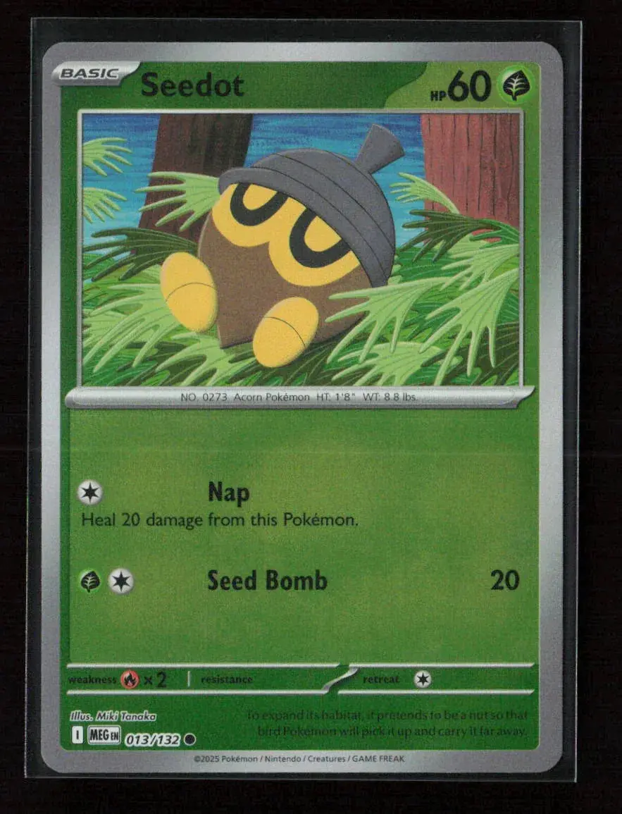 Seedot Common Me01: Mega Evolution 013/132 Nm 1