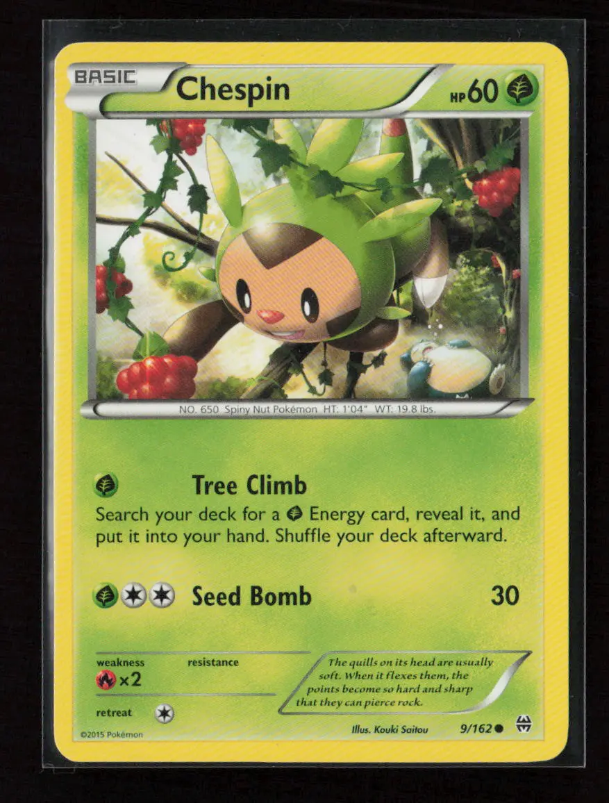 Chespin (9) Common Xy - Breakthrough 9/162 Lp 1