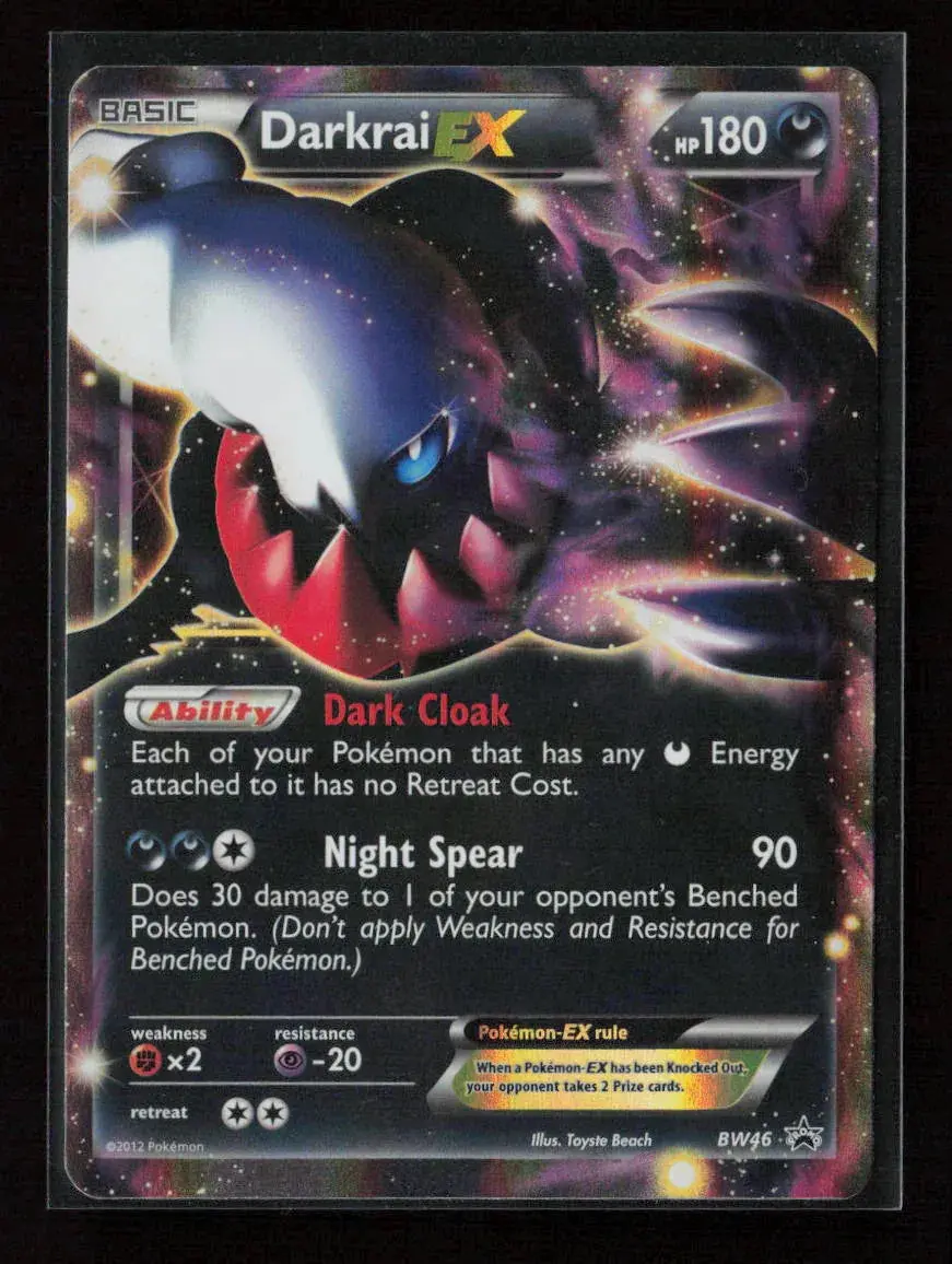 Darkrai Ex - Promo Black And White Promos Bw46 Nm 1