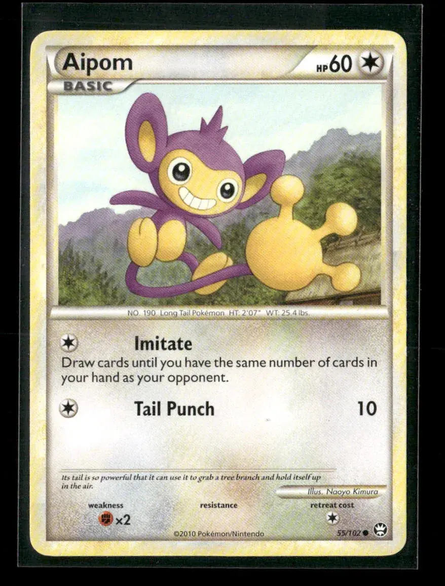Aipom Common Triumphant 55/102 Lp 1